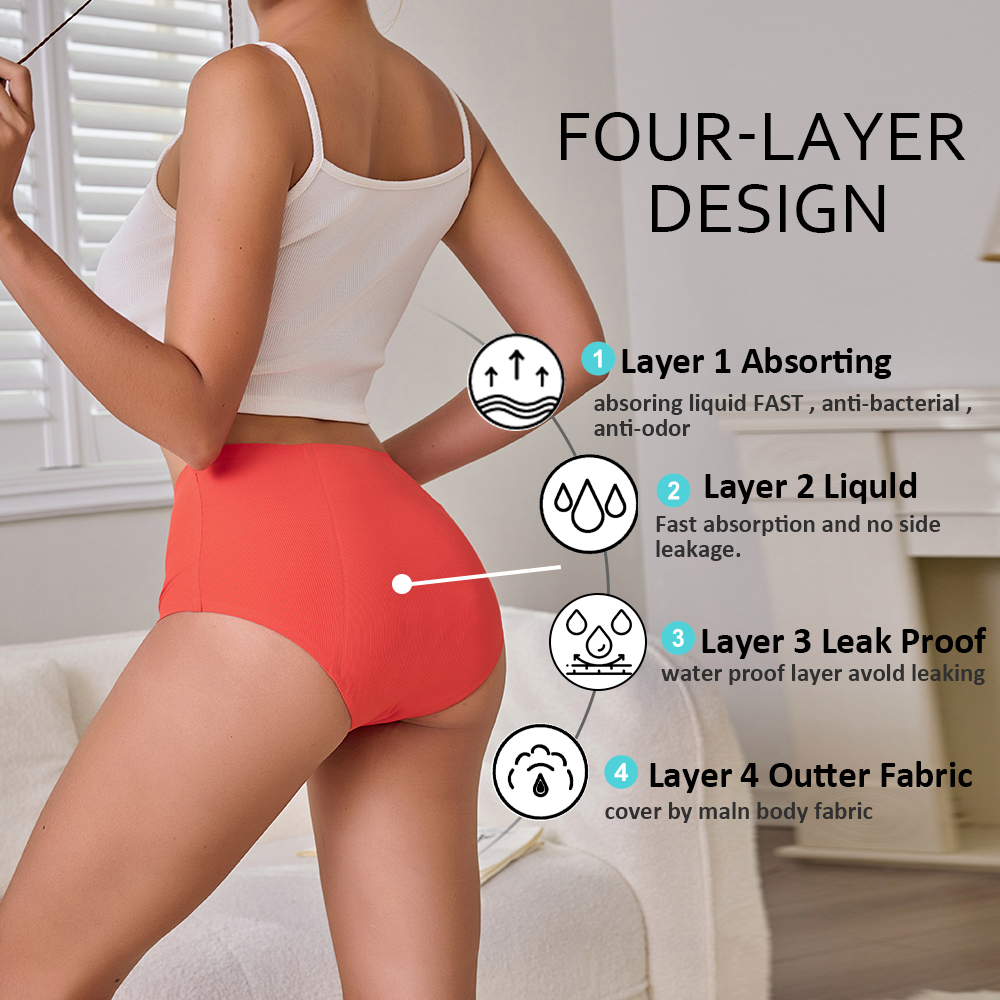Hot Sale Mid-Rise Seamless Men – обзор и цена Period Panty Absorbent