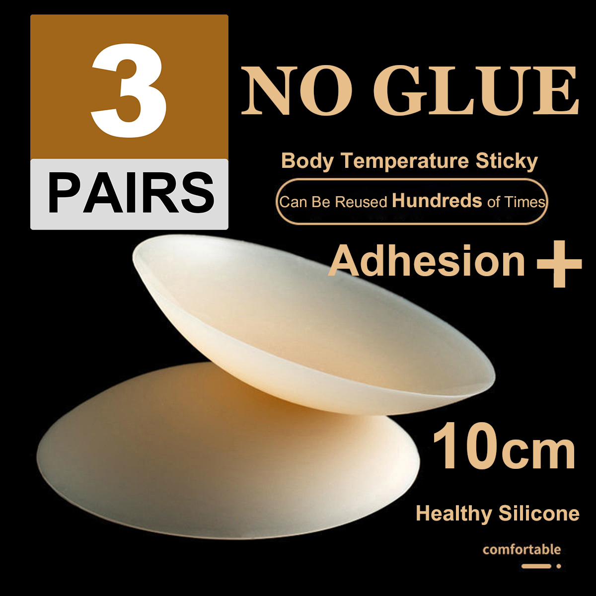 3Pairs No Glue Nipple Cover 10 – обзор и цена Nipple Cover Pasties