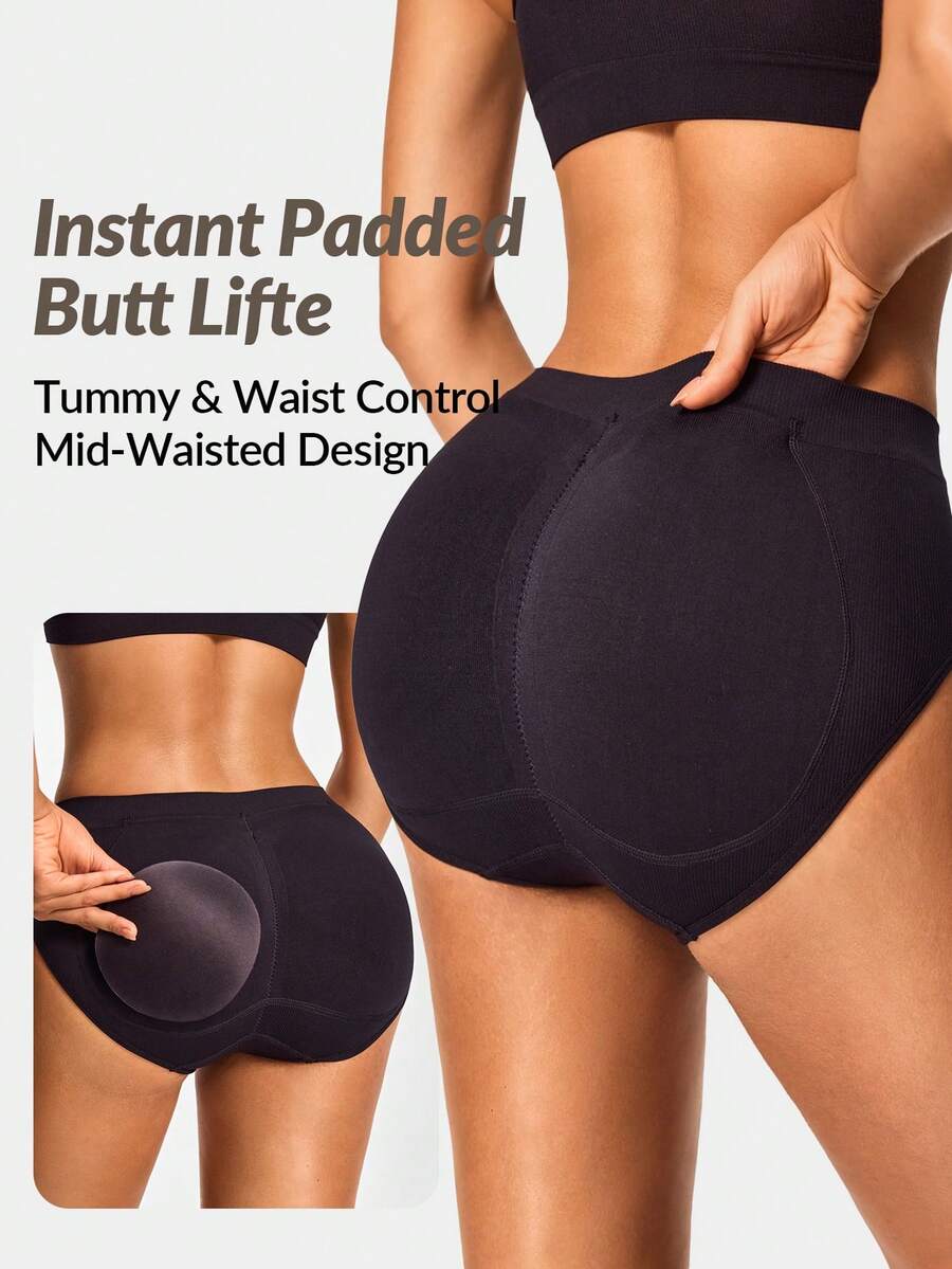 Seamless Mid-Rise Padded Brief – обзор и цена Seamless Underwear Women