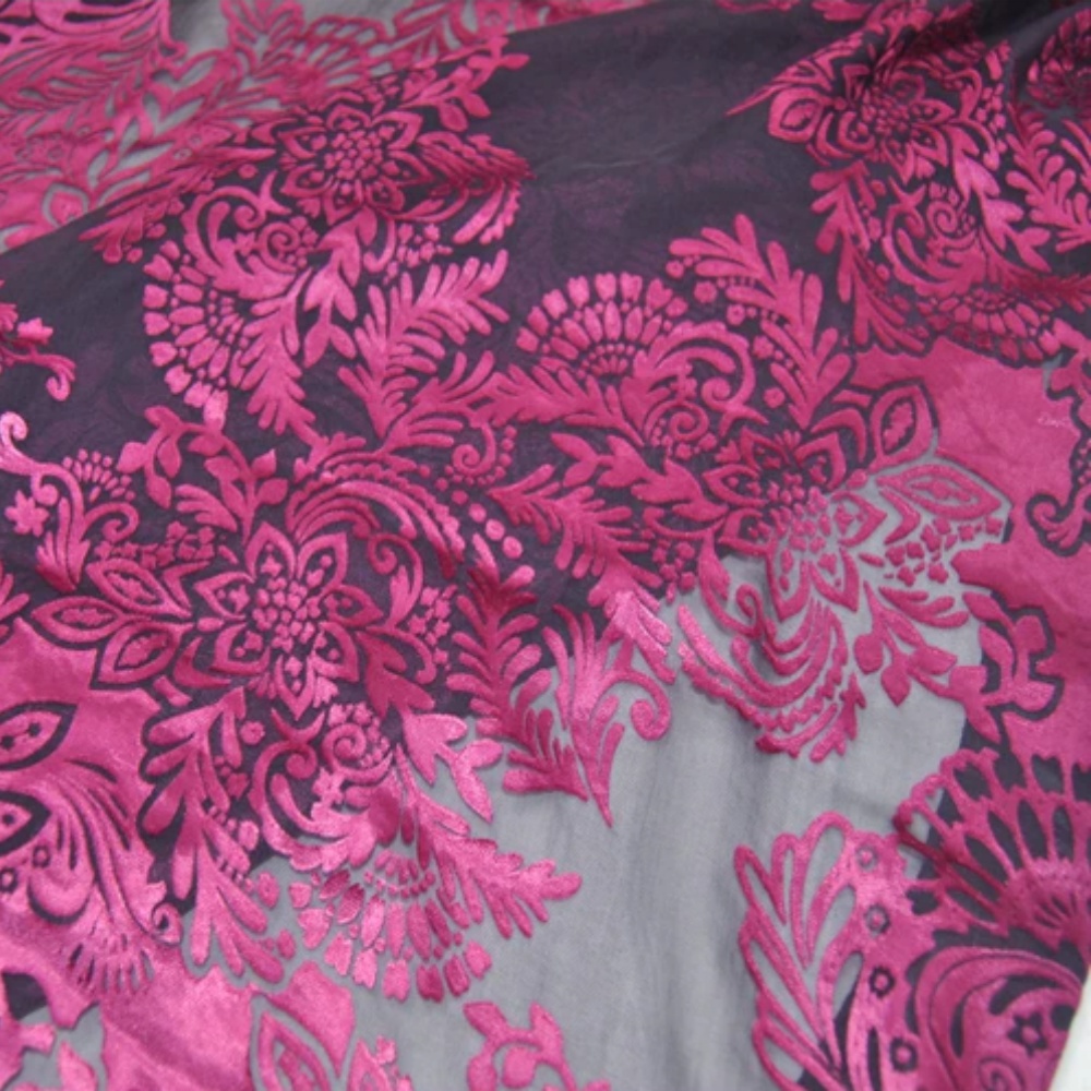 Fashion Large Pink Flower Desi – обзор и цена Robe Silk Women