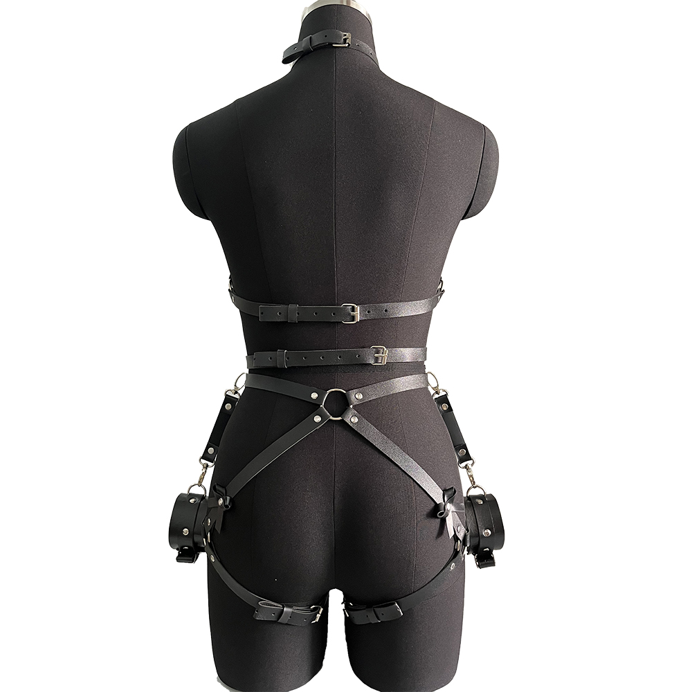 Harness for Women Pu Leather L – обзор и цена Garter Belt Set