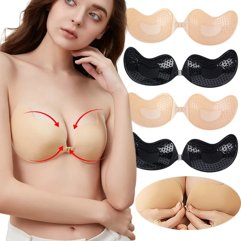 1/2Pc Invisible Push Up Bra Su – обзор и цена Strapless Bra Backless