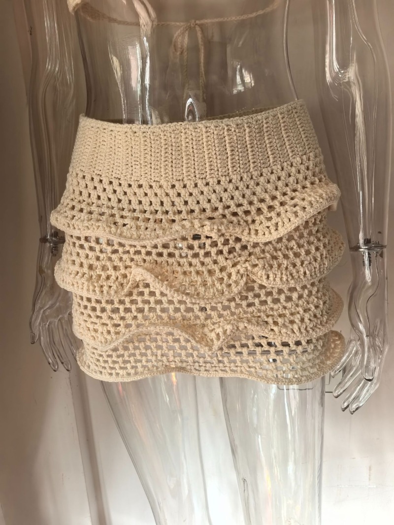 Women Hand Crochet Knitted Ruf – обзор и цена Cami Top Lace