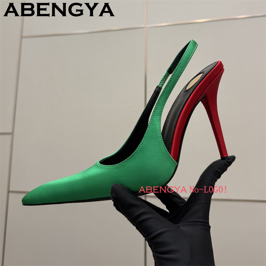 Multi-color Satin Pointy Toe T – обзор и цена Slip Dress Satin