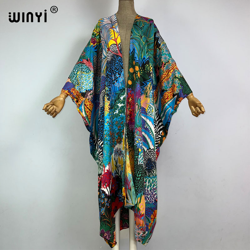 WINYI Africa Middle East kimon – обзор и цена Robe Silk Women