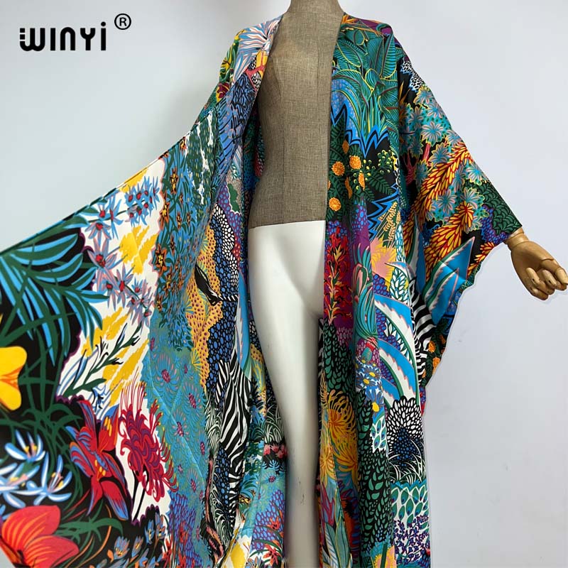 WINYI Africa Middle East kimon – обзор и цена Robe Silk Women