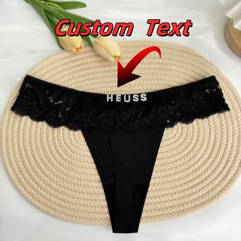 Personalized Custom Thong Name – обзор и цена Thong Bikini Women