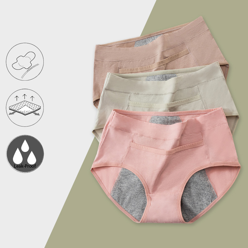 Cotton Menstrual Panties Leak  – обзор и цена Seamless Underwear Women