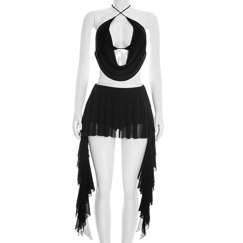 Women Sexy Solid Mesh 2 Piece  – обзор и цена Cami Top Lace