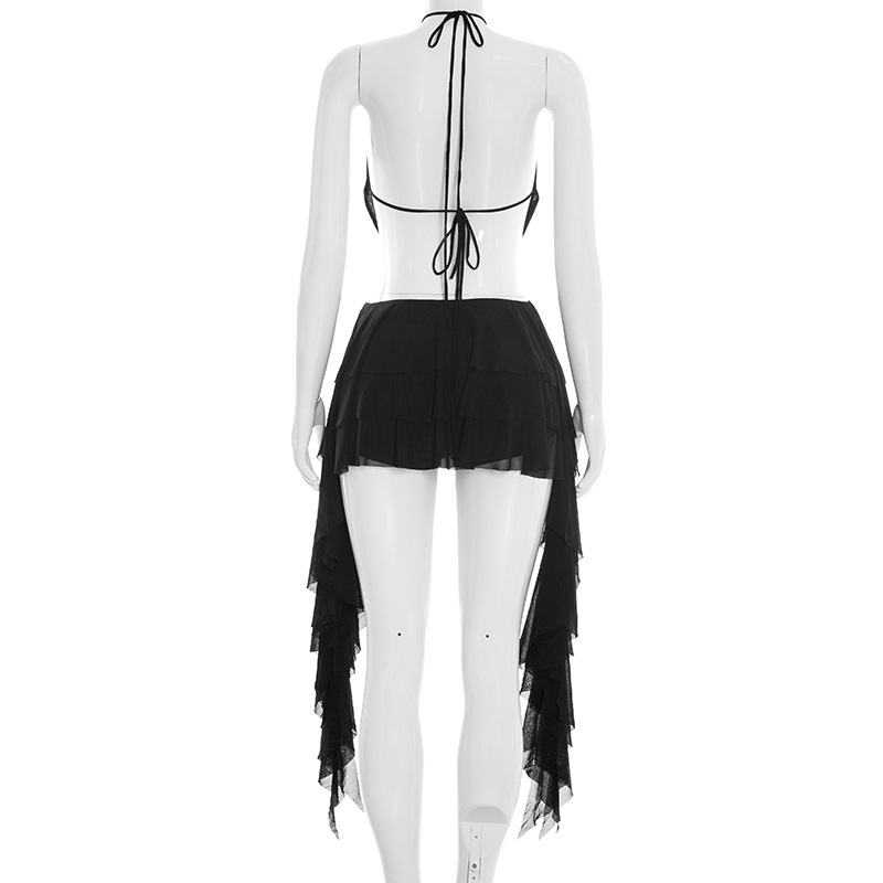 Women Sexy Solid Mesh 2 Piece  – обзор и цена Cami Top Lace