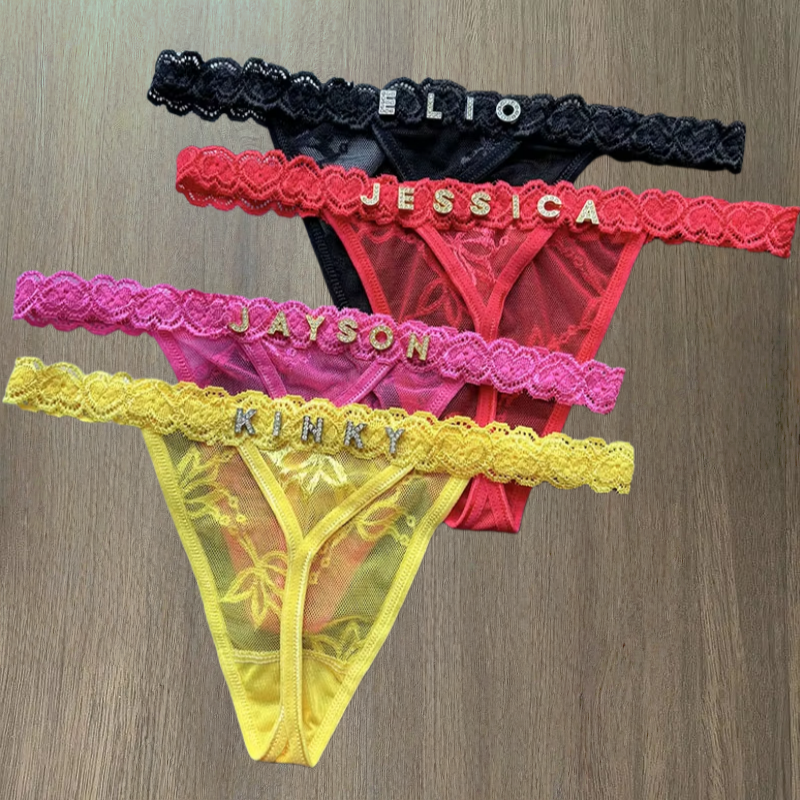 Custom Thong Panties Name Crys – обзор и цена Thong Bikini Women