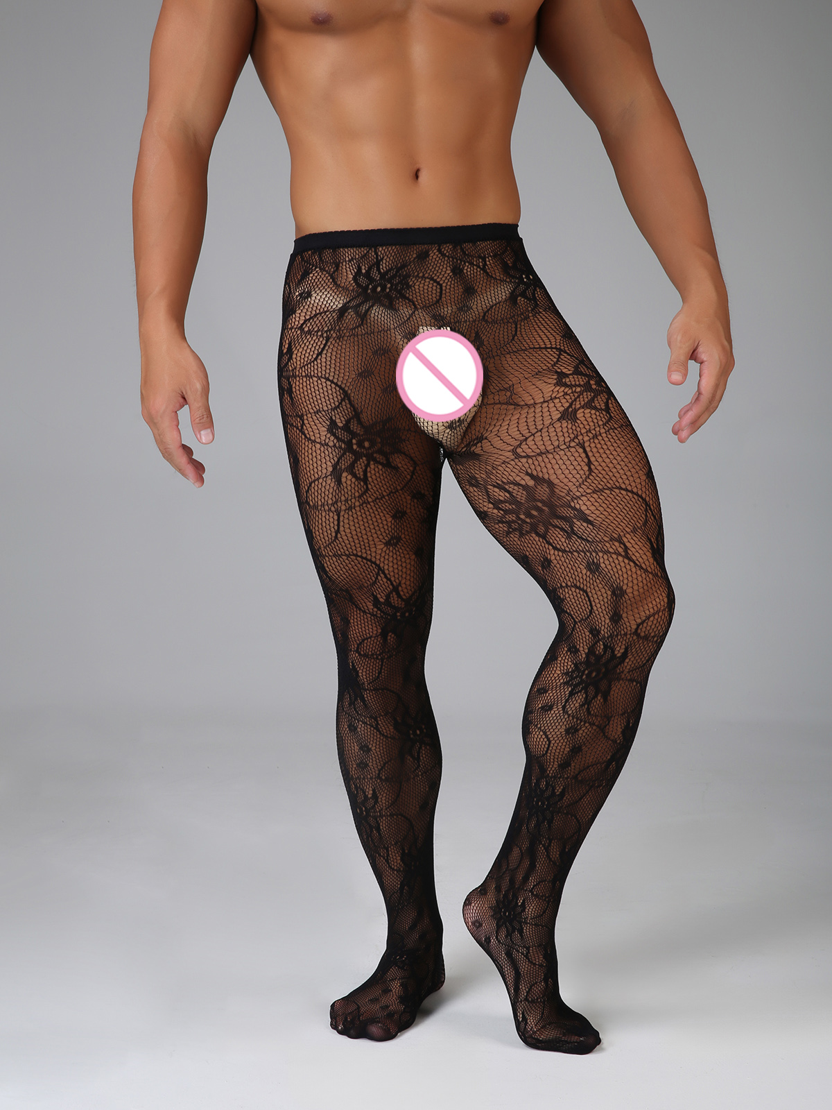 Long Fishnet Sexy Men Thigh Hi – обзор и цена Bodystocking Fishnet
