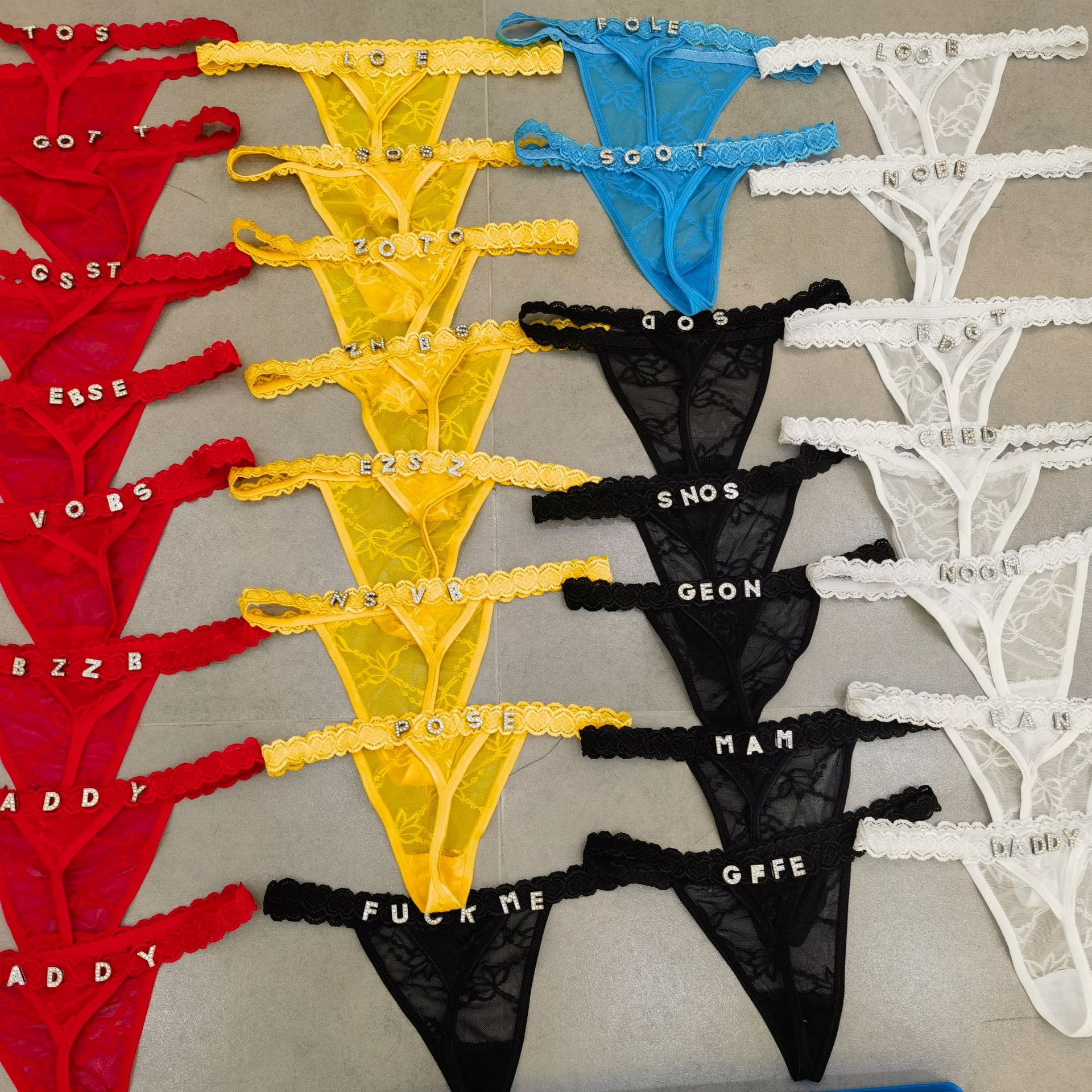 Customize Thongs Crystal Name  – обзор и цена Thong Bikini Women
