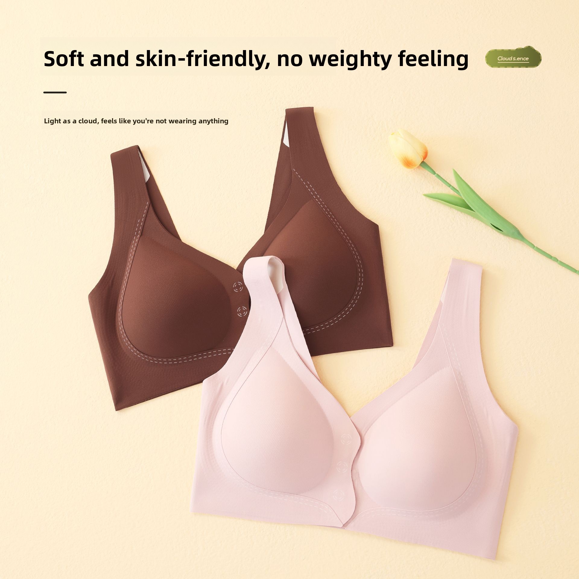 Soft Support Nursing Bra with  – обзор и цена Push Up Bra Padded