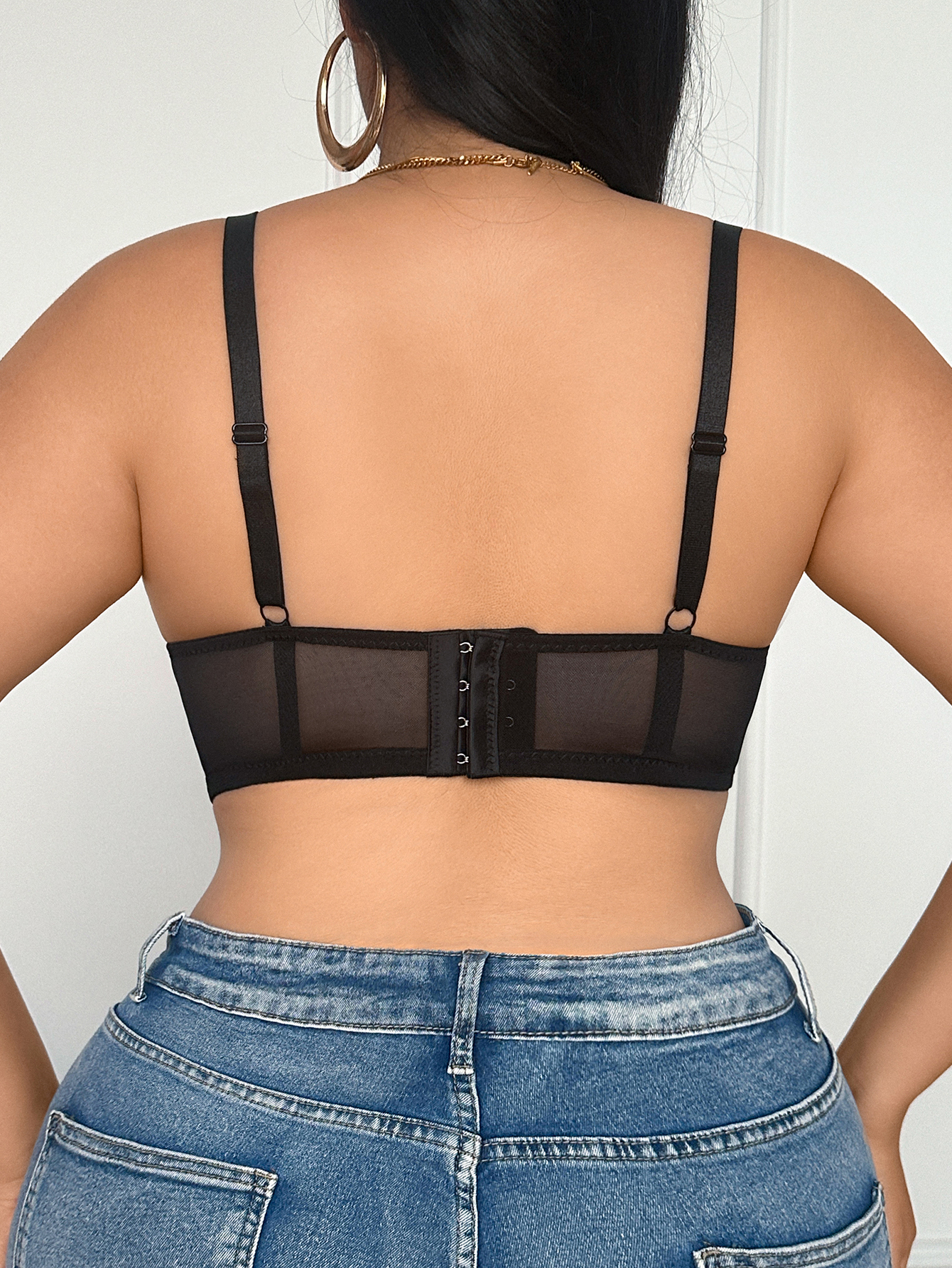 Wide Strap Plus Size Women Bra – обзор и цена Push Up Bra Padded