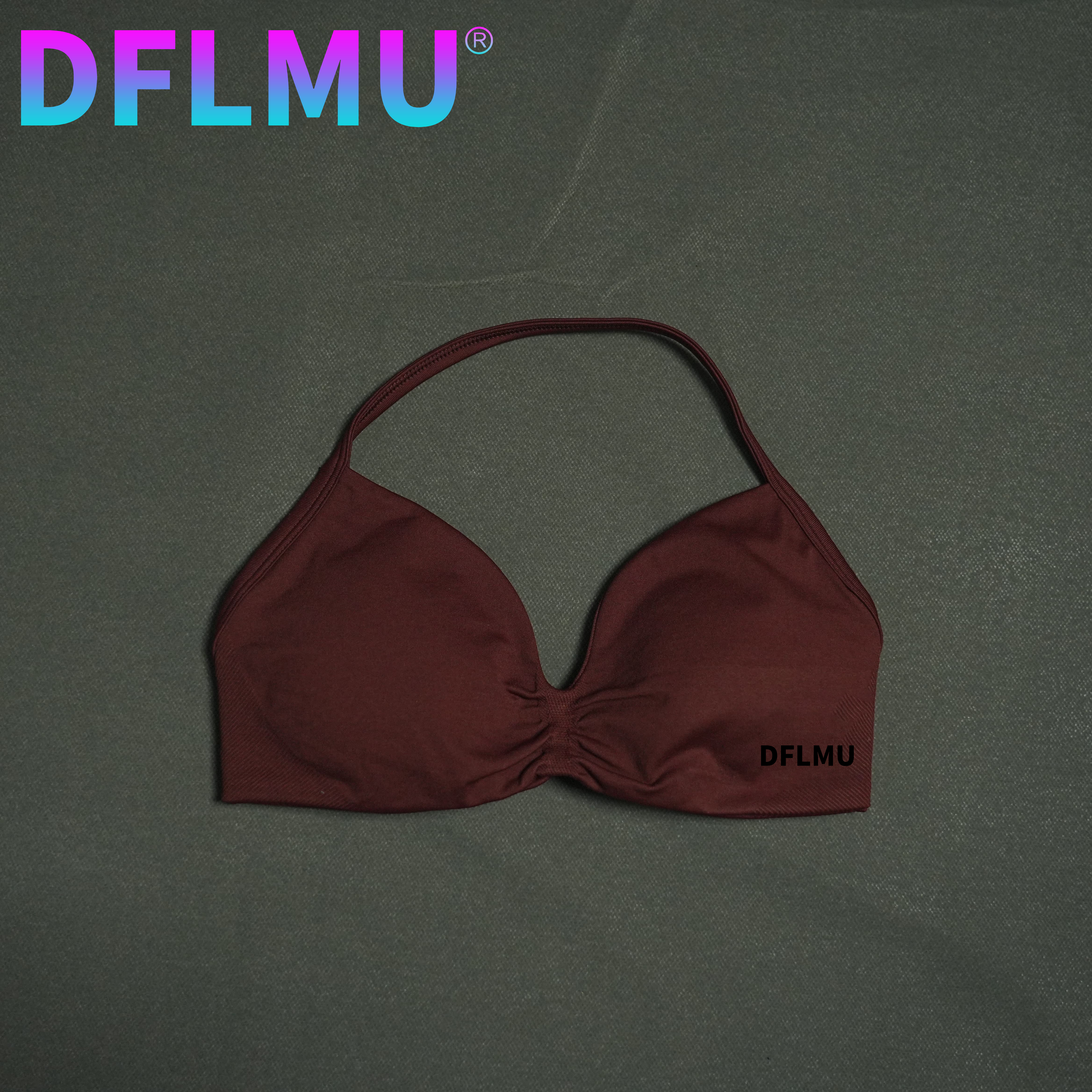 DFLMU Women Halter Sports Bra  – обзор и цена Push Up Bra Padded
