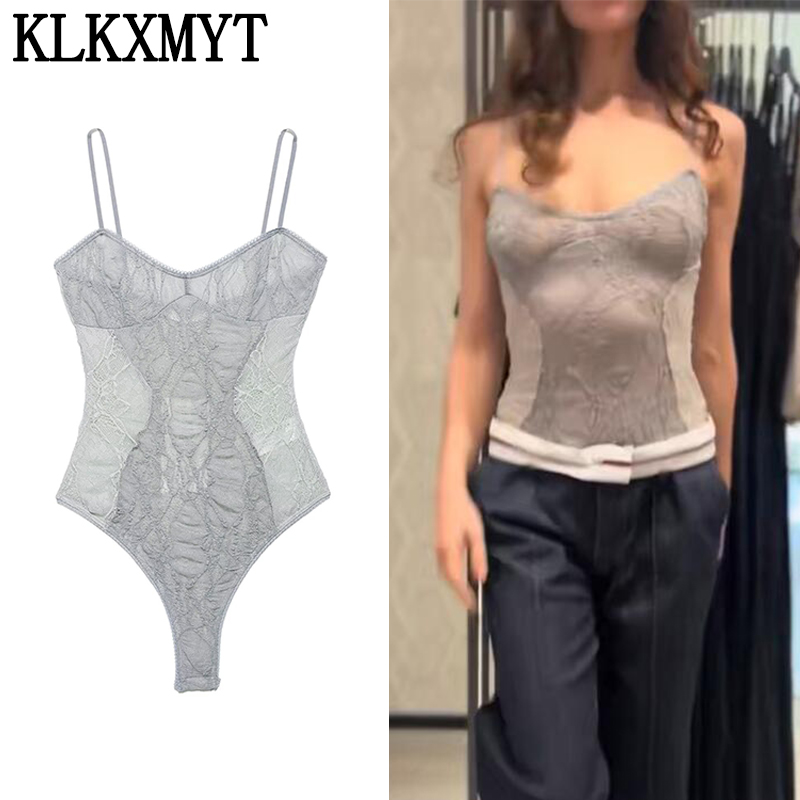 KLKXMYT Women Lace Patchwork B – обзор и цена Cami Top Lace