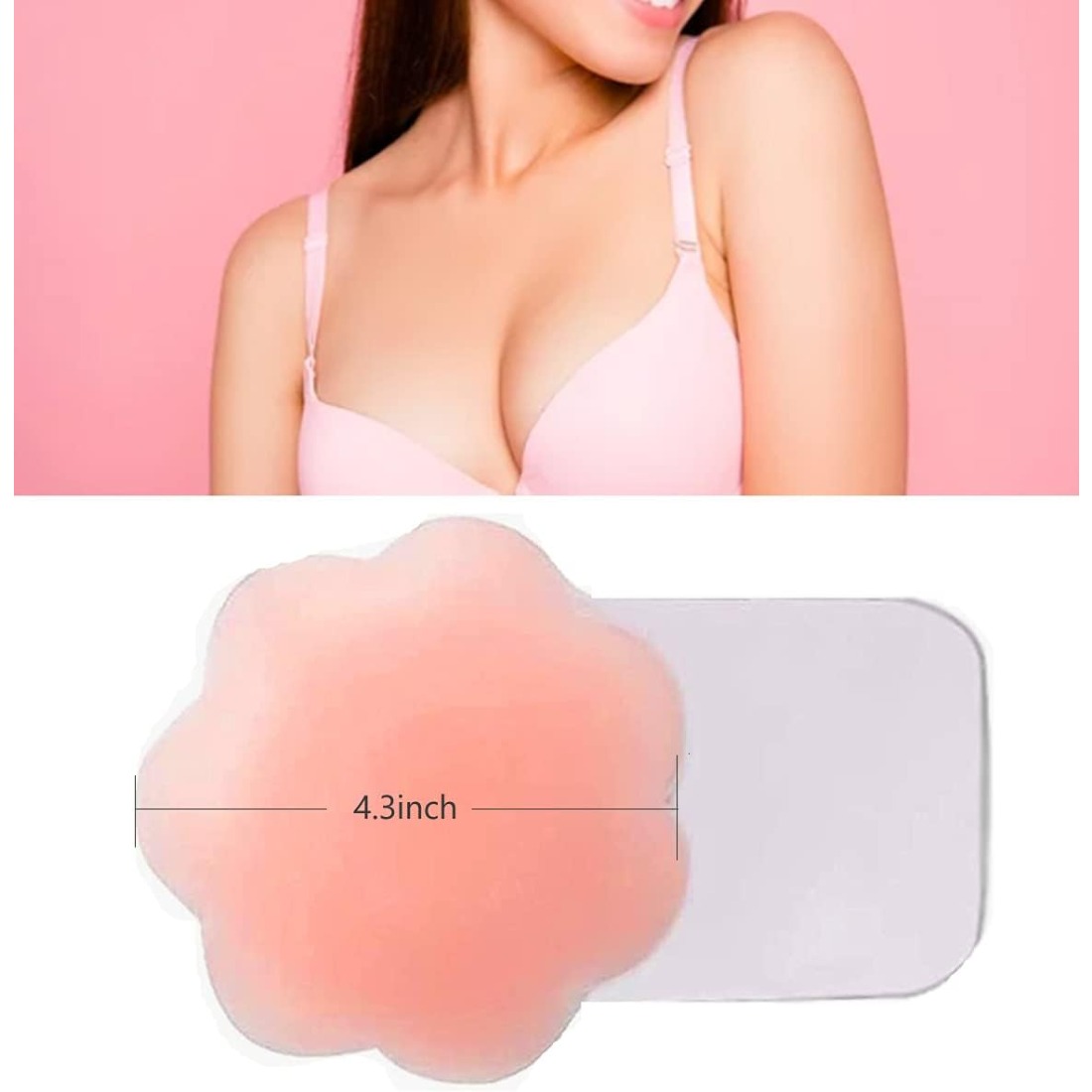 4.3 Inch Reusable Silicone Nip – обзор и цена Nipple Cover Pasties