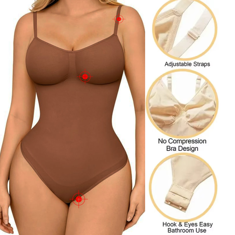 GUUDIA Spandex Bodysuit Thong  – обзор и цена Shapewear Bodysuit Firm