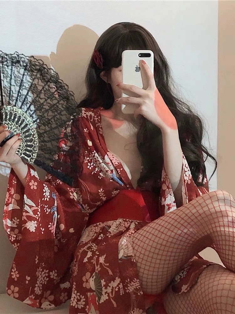 Sex Japanese Kimono Sexy Sleep – обзор и цена Robe Silk Women