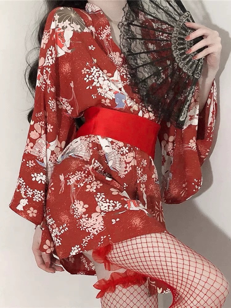 Sex Japanese Kimono Sexy Sleep – обзор и цена Robe Silk Women