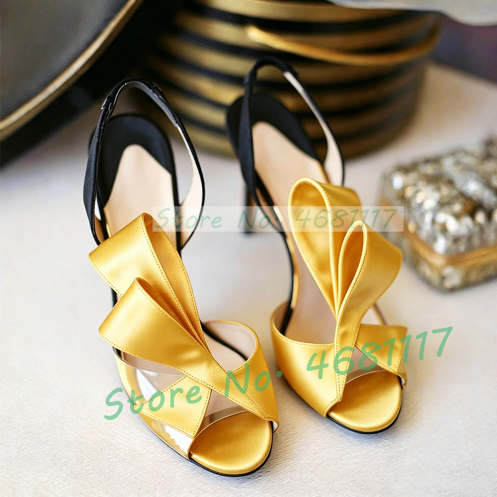 Satin Bow Back Strap High Heel – обзор и цена Slip Dress Satin