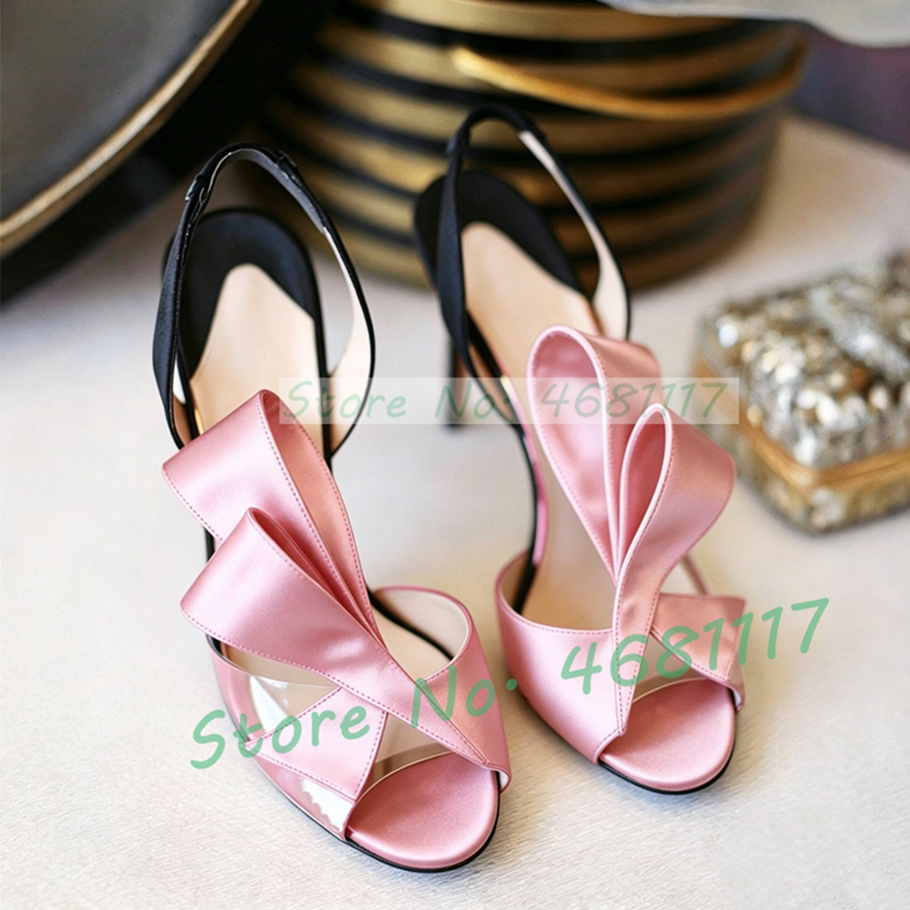 Satin Bow Back Strap High Heel – обзор и цена Slip Dress Satin