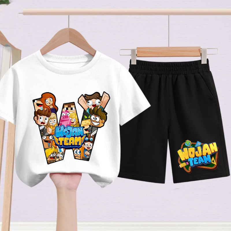 2pcs Wojan Team Kids T-shirts  – обзор и цена Boyshort Underwear