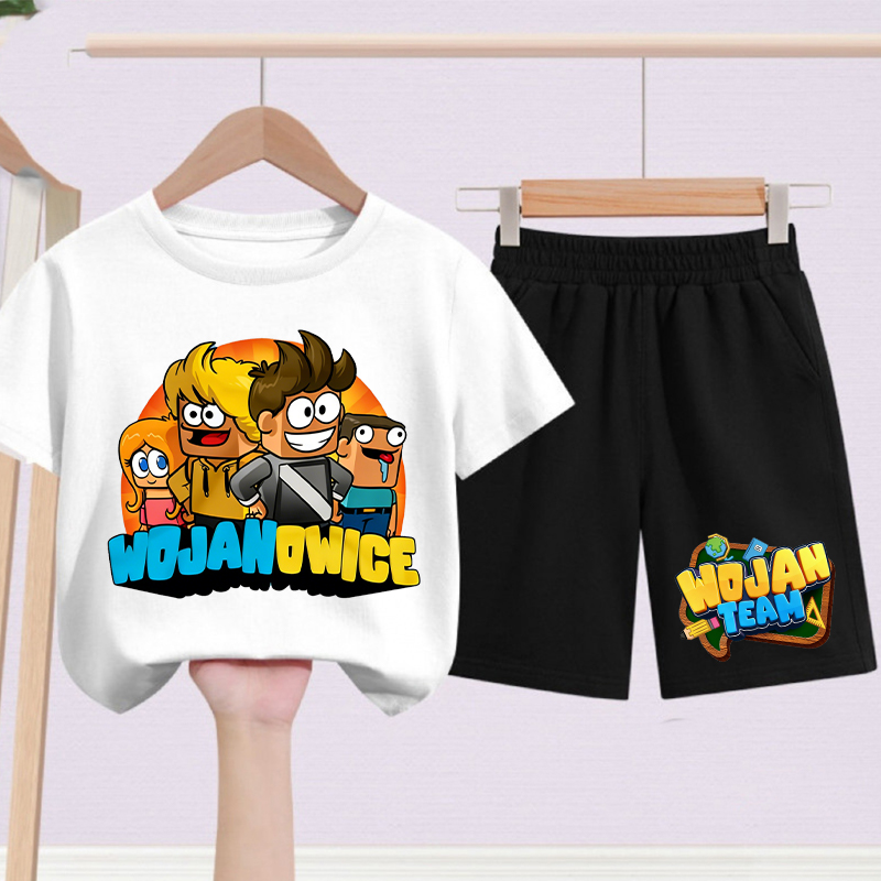 2pcs Wojan Team Kids T-shirts  – обзор и цена Boyshort Underwear