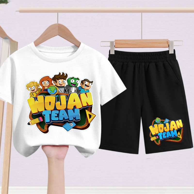 2pcs Wojan Team Kids T-shirts  – обзор и цена Boyshort Underwear