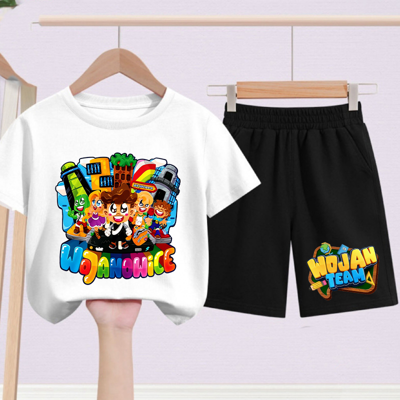 2pcs Wojan Team Kids T-shirts  – обзор и цена Boyshort Underwear