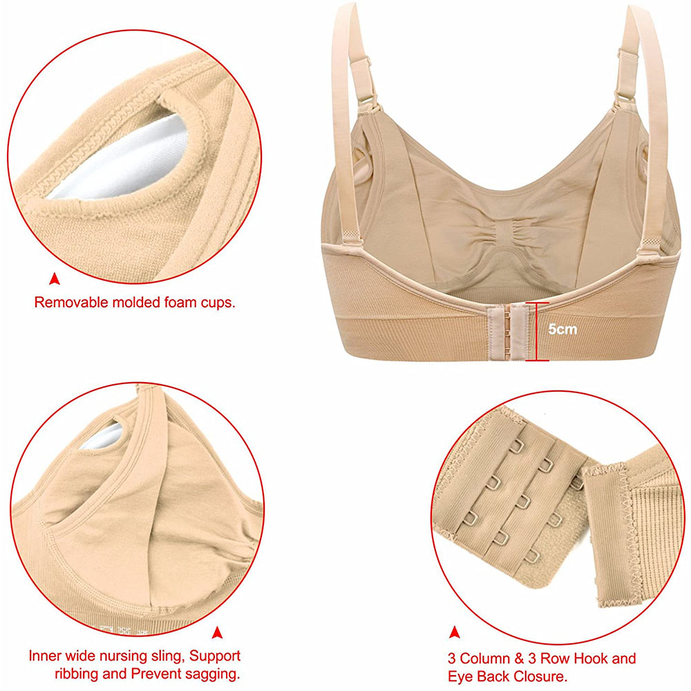 Womens Maternity  Nursing Bra  – обзор и цена Nursing Bra Sleep