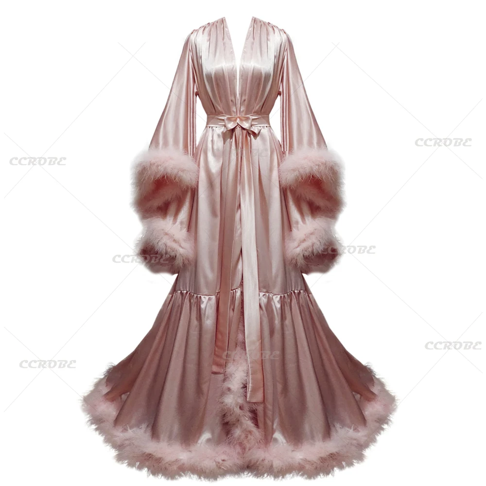 Customized Bathrobe for Women  – обзор и цена Robe Silk Women