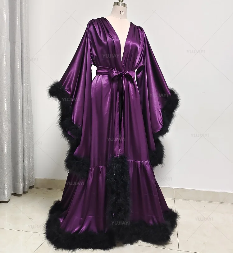Customized Bathrobe for Women  – обзор и цена Robe Silk Women