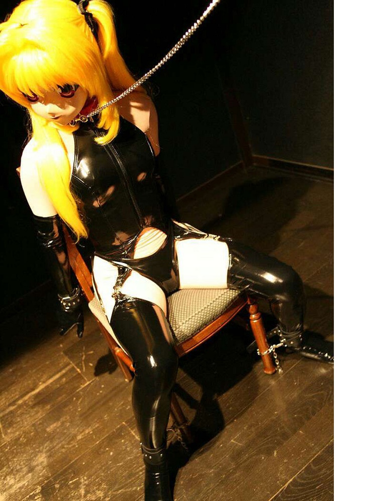 4PCS/SET Wet Look PVC Catsuit  – обзор и цена Garter Belt Set