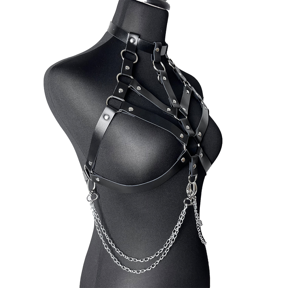 Chain with Leather Lingerie Wo – обзор и цена Garter Belt Set