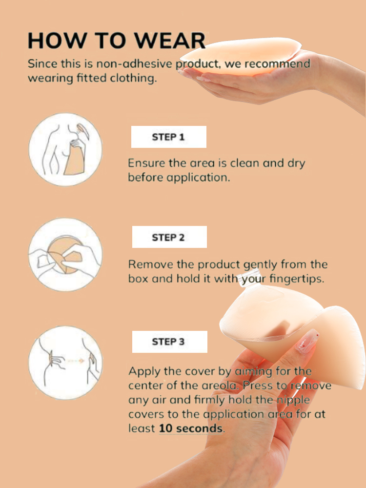 Women's Reusable Invisible Sil – обзор и цена Nipple Cover Pasties