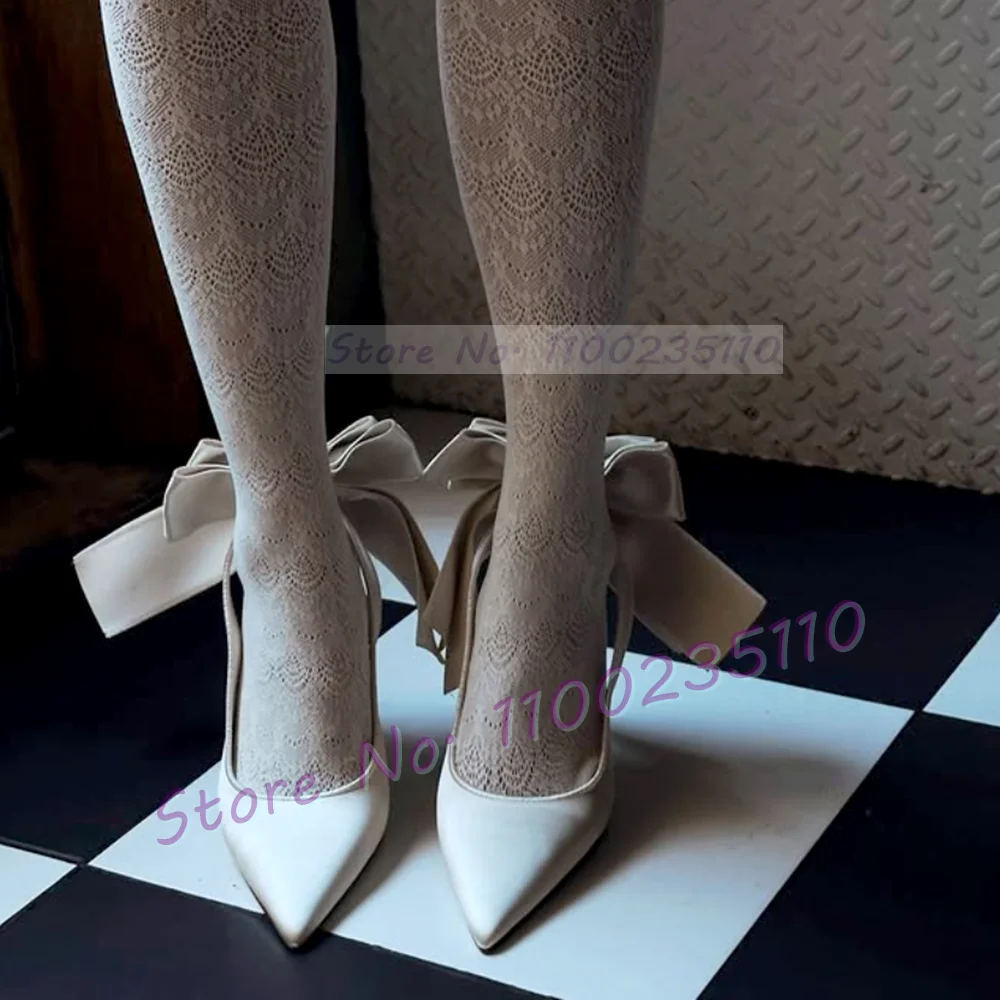 White Sleek Satin Pointed Toe  – обзор и цена Slip Dress Satin