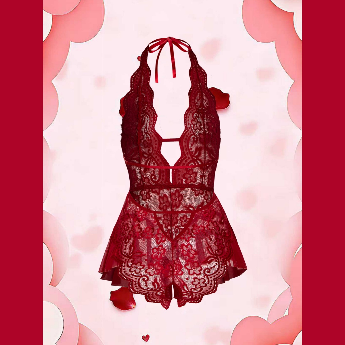 Erotic Crotchless Hot Lingerie – обзор и цена Lace Teddy Lingerie