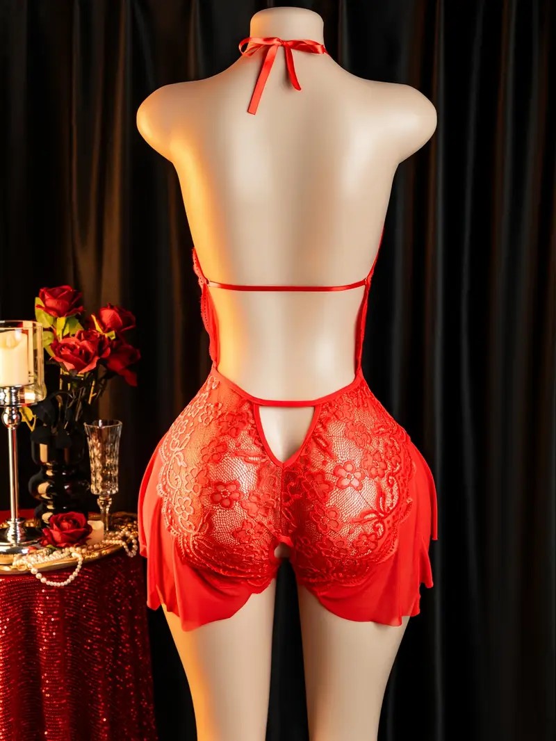 Hot Erotic Crotchless Lingerie – обзор и цена Lace Teddy Lingerie