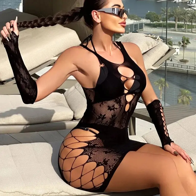 Simplejewel Women Fishnet Beac – обзор и цена Bodystocking Fishnet
