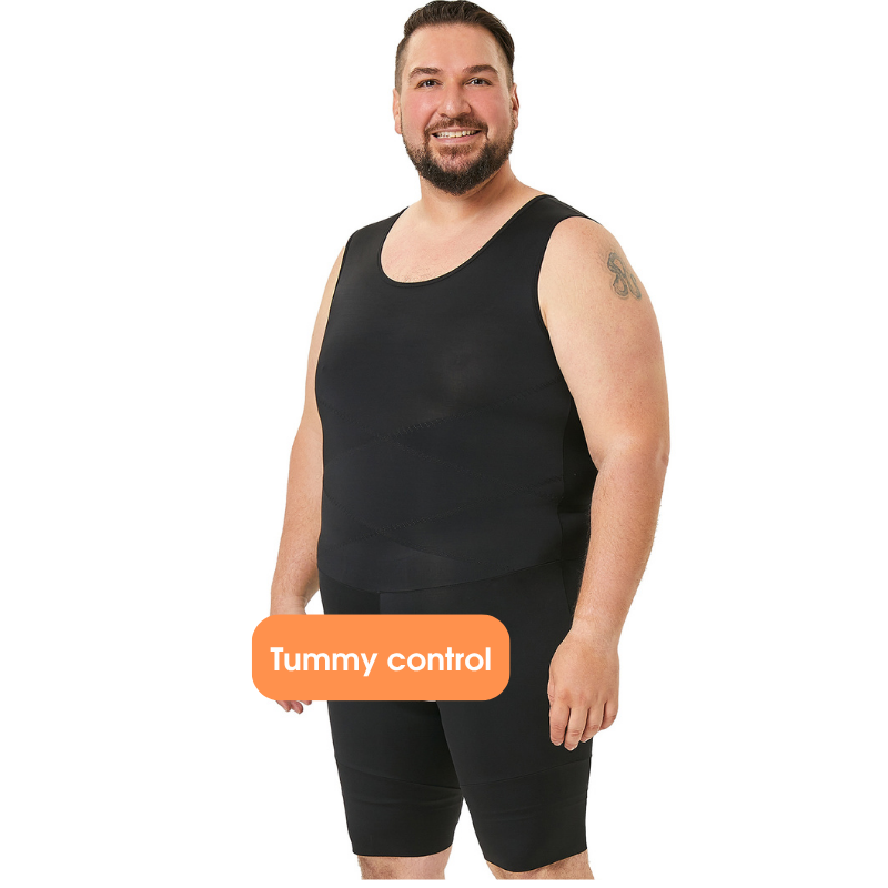 Men's Shapewear Bodysuit Tummy – обзор и цена Shapewear Bodysuit Firm