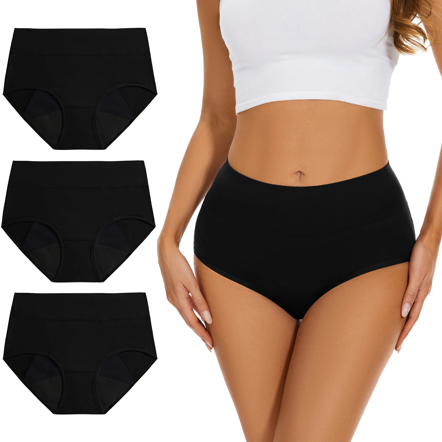 3PCS/lot Menstrual Panties For – обзор и цена Period Panty Absorbent
