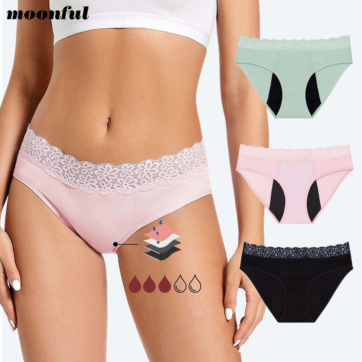 Menstrual Cycle Absorbent Unde – обзор и цена Period Panty Absorbent
