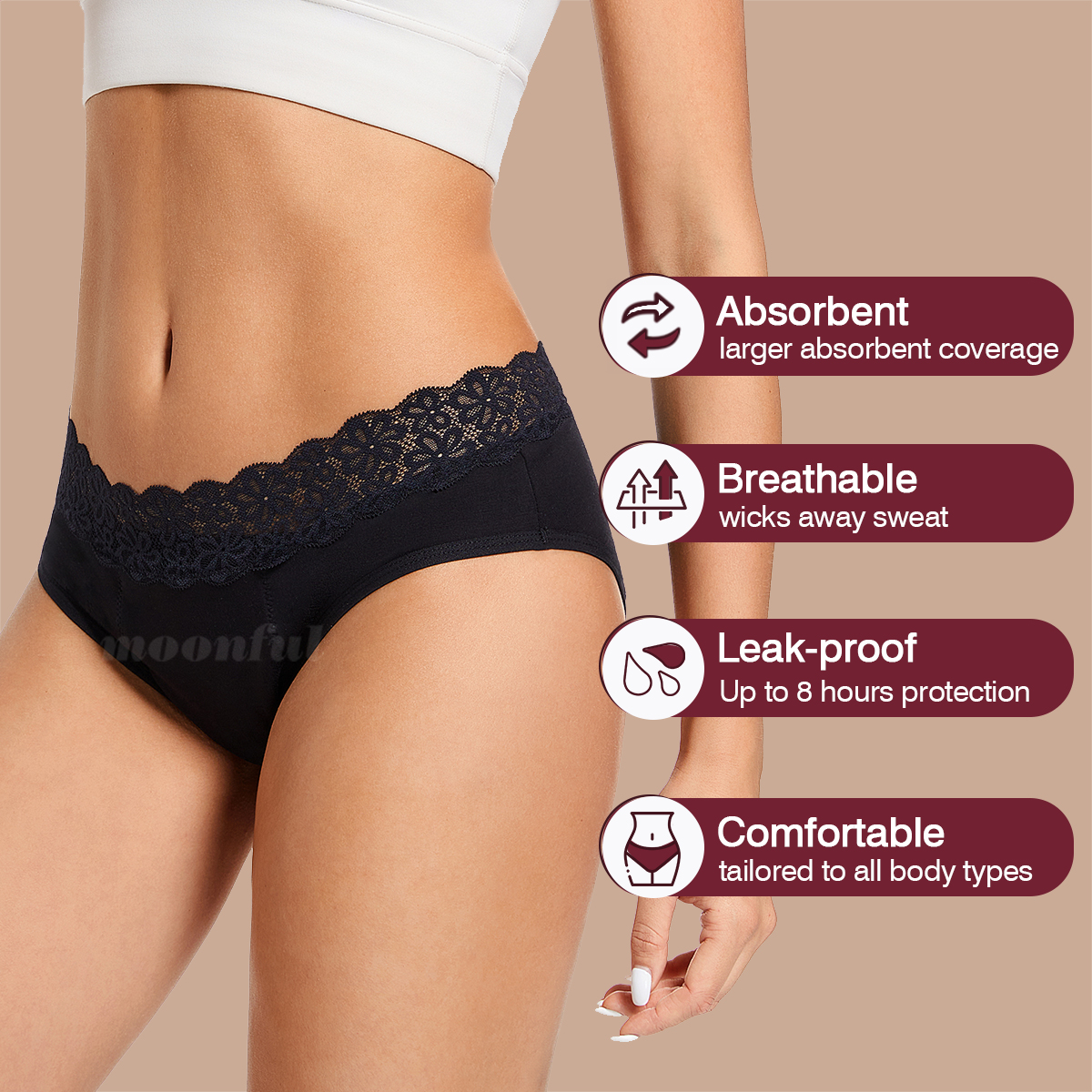Menstrual Cycle Absorbent Unde – обзор и цена Period Panty Absorbent