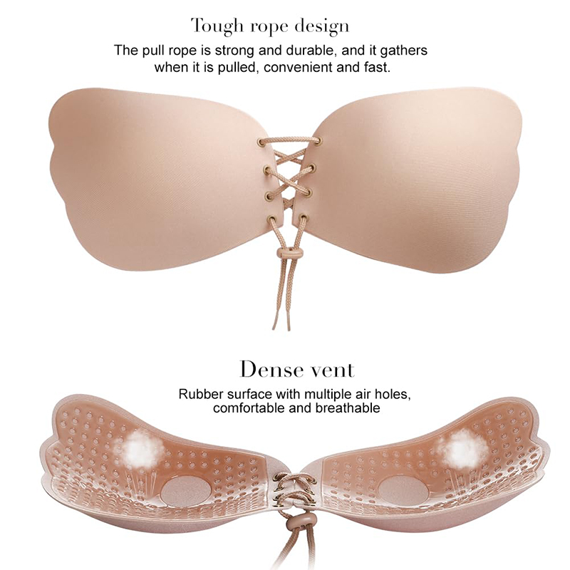 1/2 Pairs Women Summer Backles – обзор и цена Strapless Bra Backless