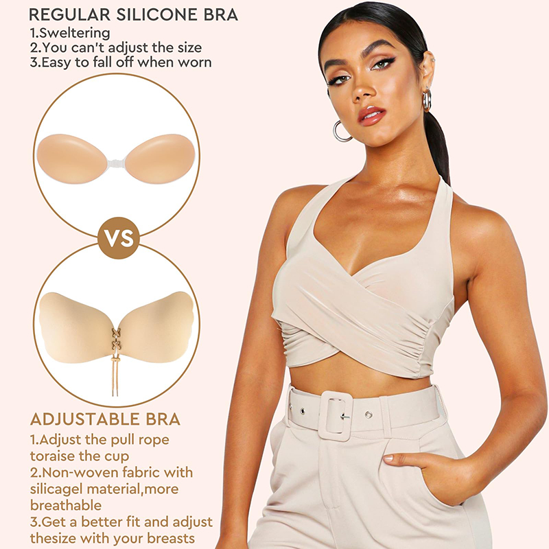 1/2 Pairs Women Summer Backles – обзор и цена Strapless Bra Backless