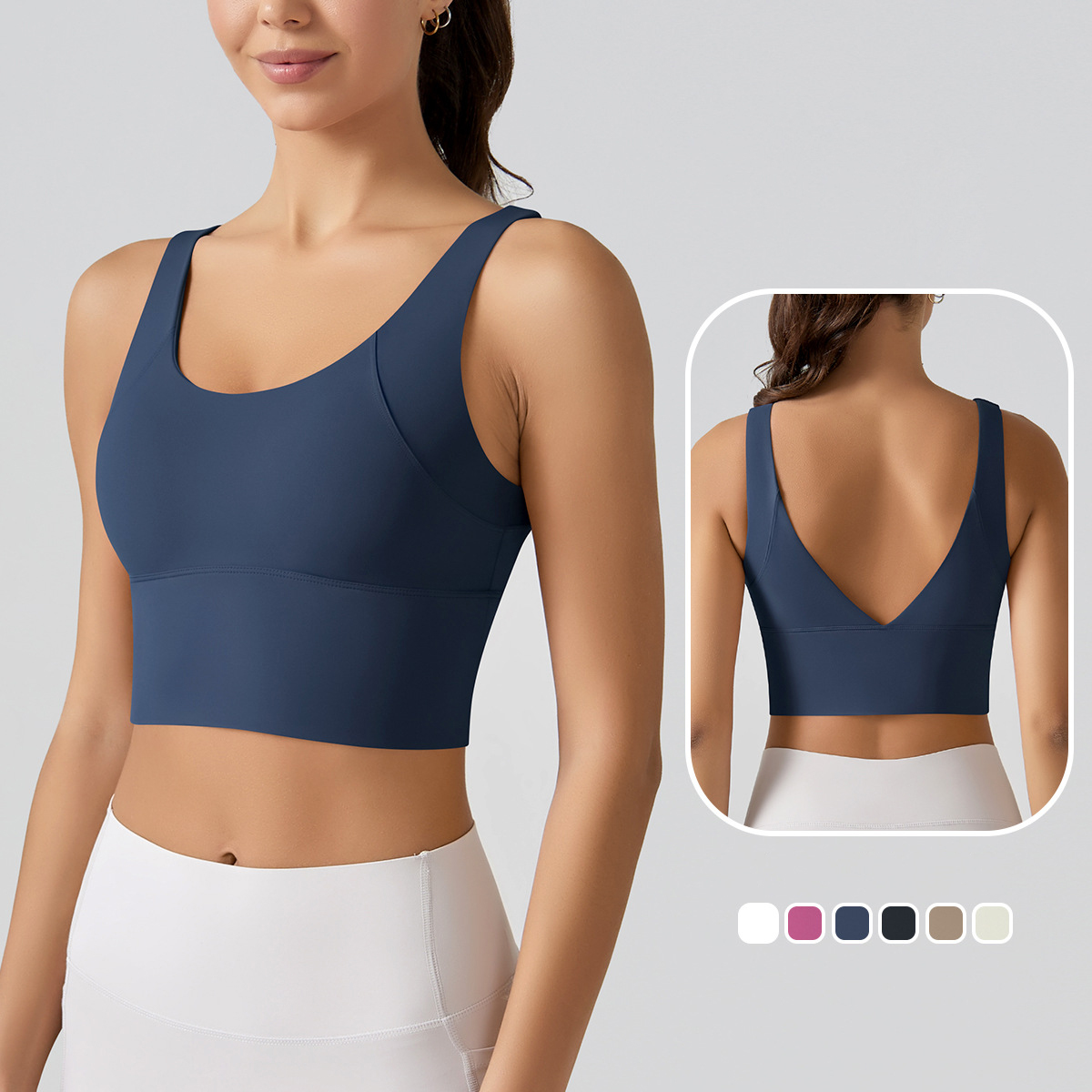 1PC New Yoga Tank Top Summer S – обзор и цена Push Up Bra Padded