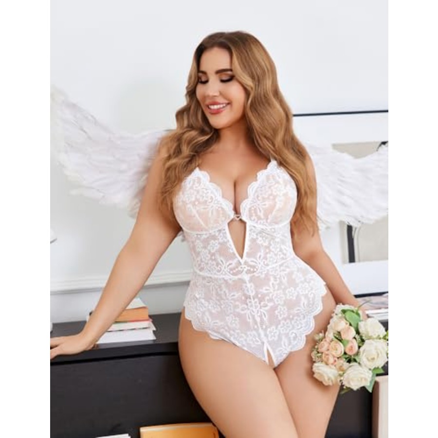 Avidlove Women Plus Size Linge – обзор и цена Lace Teddy Lingerie