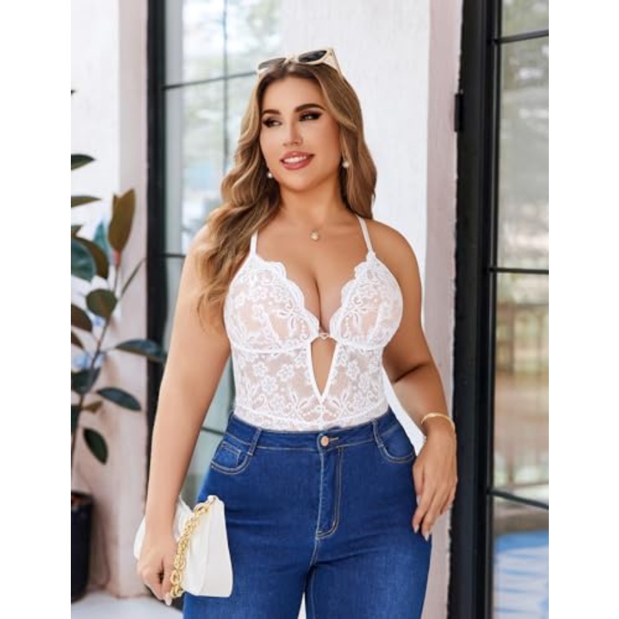 Avidlove Women Plus Size Linge – обзор и цена Lace Teddy Lingerie